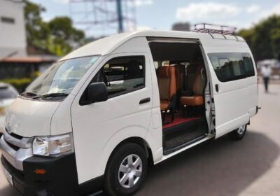 14 seater van available to hire for weddings, bridal parties in Nairobi, Kisumu, Mombasa, kenya at kes15000 per day