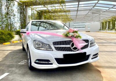 Hire a mercedes benz C-class for a wedding in Nairobi,Kenya